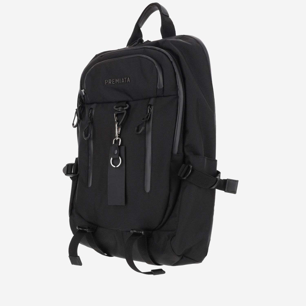 Black Nylon Ventura Backpack 2