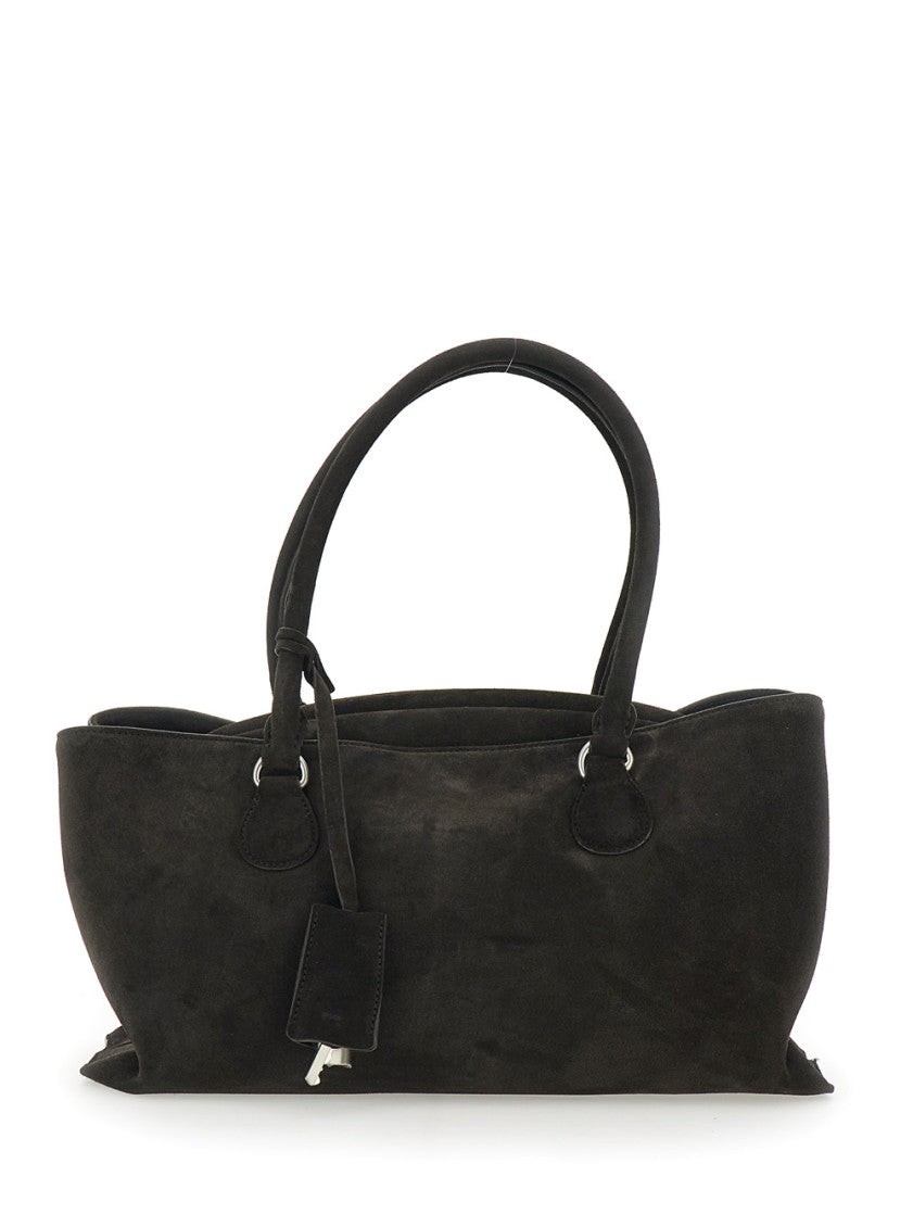 Dark Brown Shell Brot Tote 1