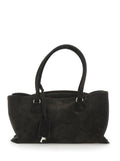 Dark Brown Shell Brot Tote 1
