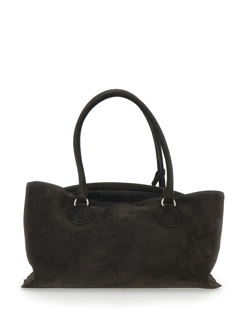 Dark Brown Shell Brot Tote 2
