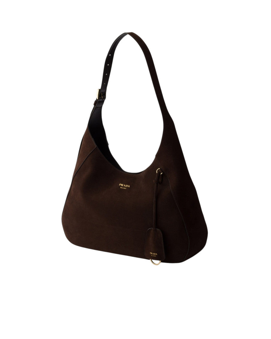 Dark Brown Boogie Large Shoulder Bag 2