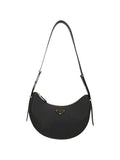 Black Logo Medium Shoulder Bag 1