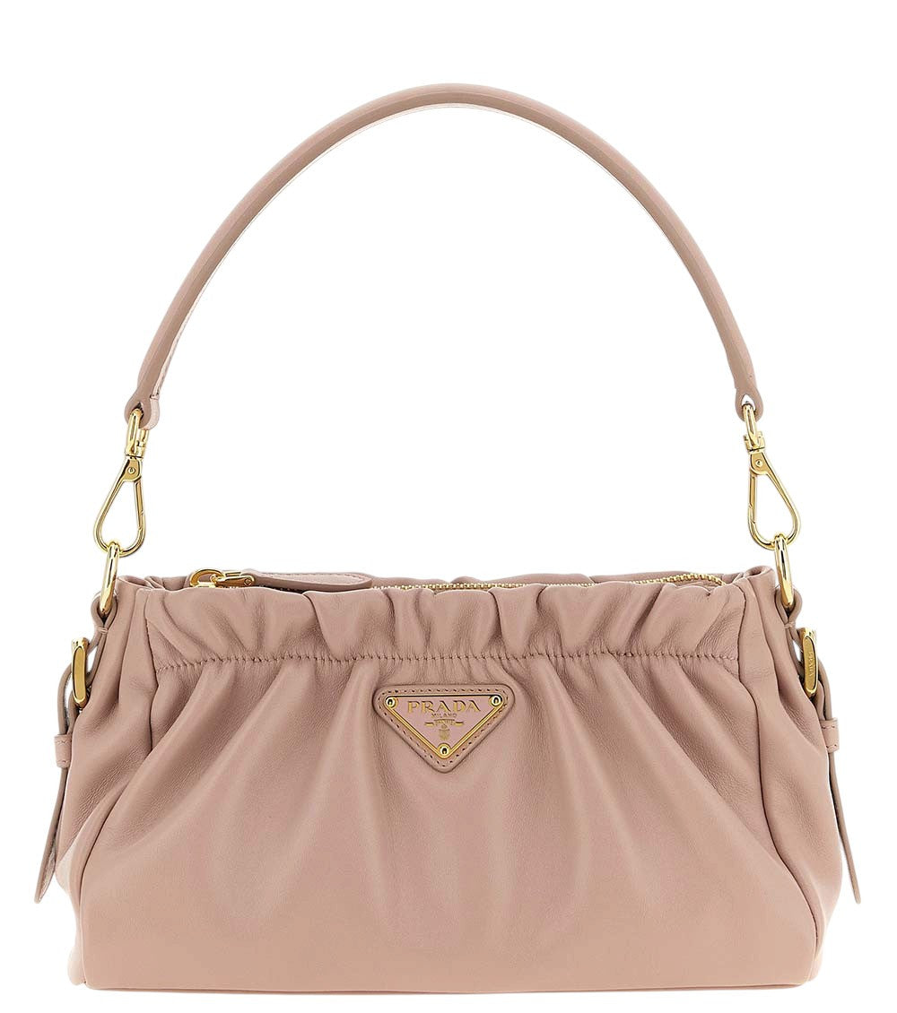 Pink Logo Small Shoulder Bag 1