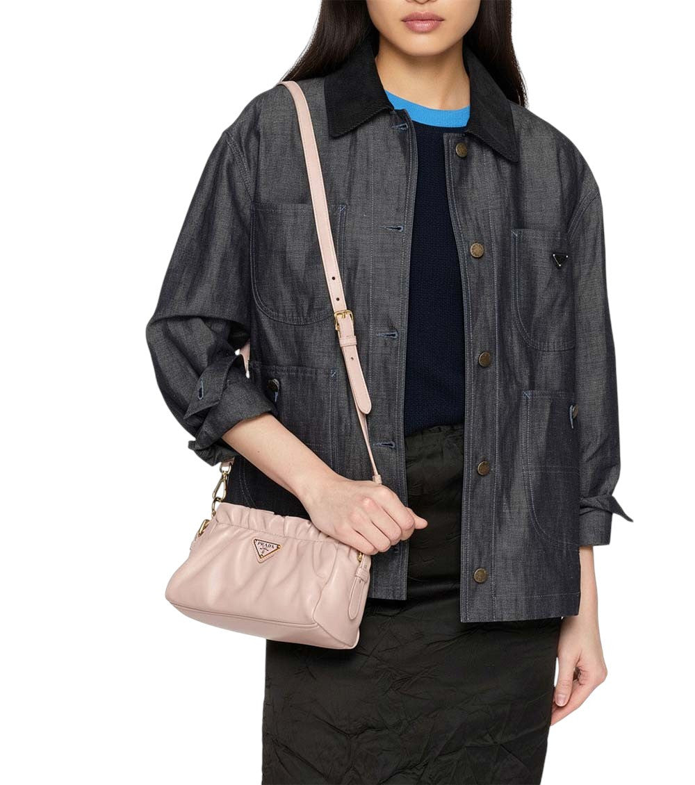 Pink Logo Small Shoulder Bag 5
