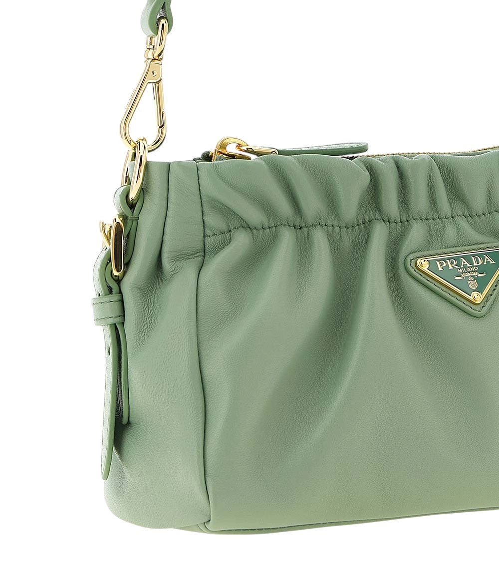 Green Logo Small Shoulder Bag 4