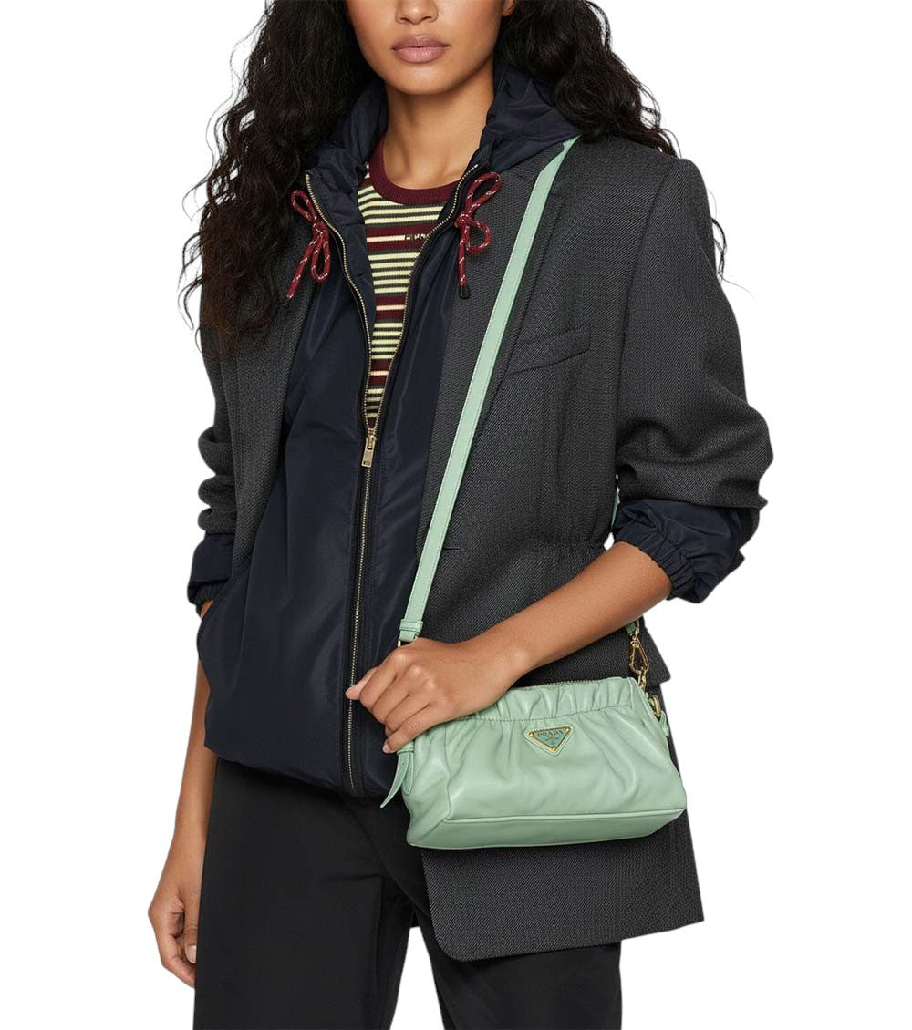 Green Logo Small Shoulder Bag 5