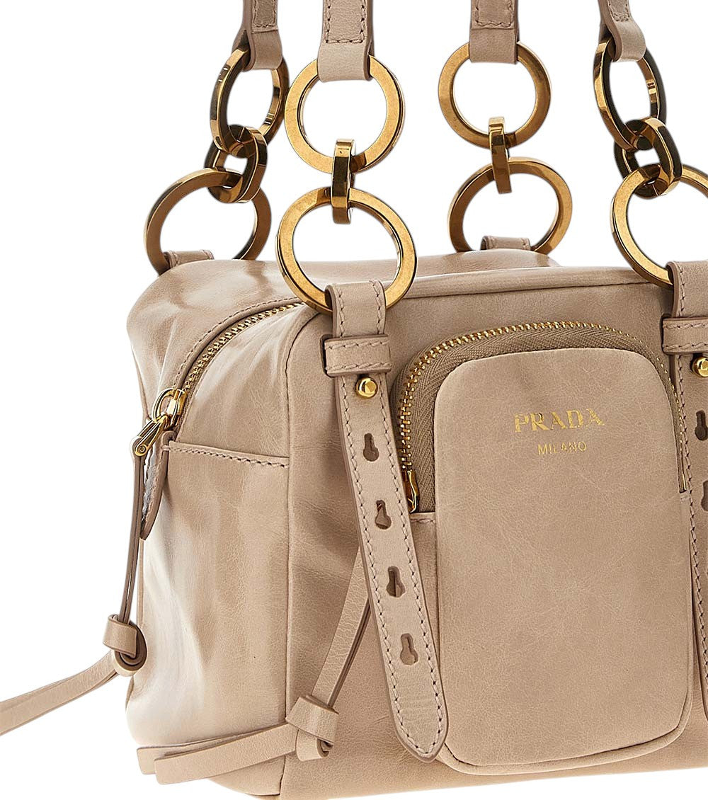 Light Pink Dangle Mini Shoulder Bag 4