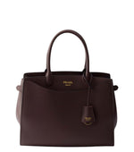 Brown Logo Large Satchel 1