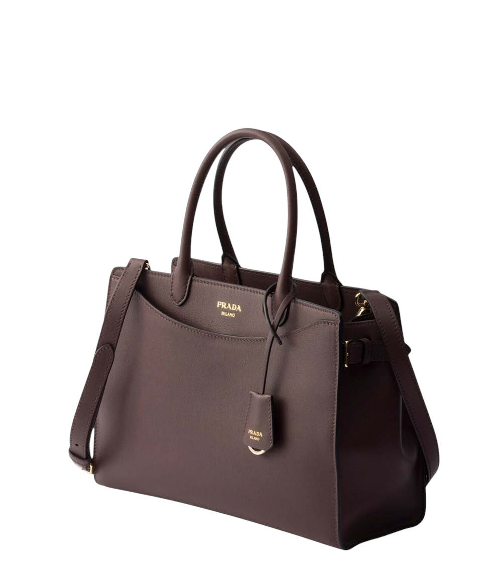 Brown Logo Large Satchel 2