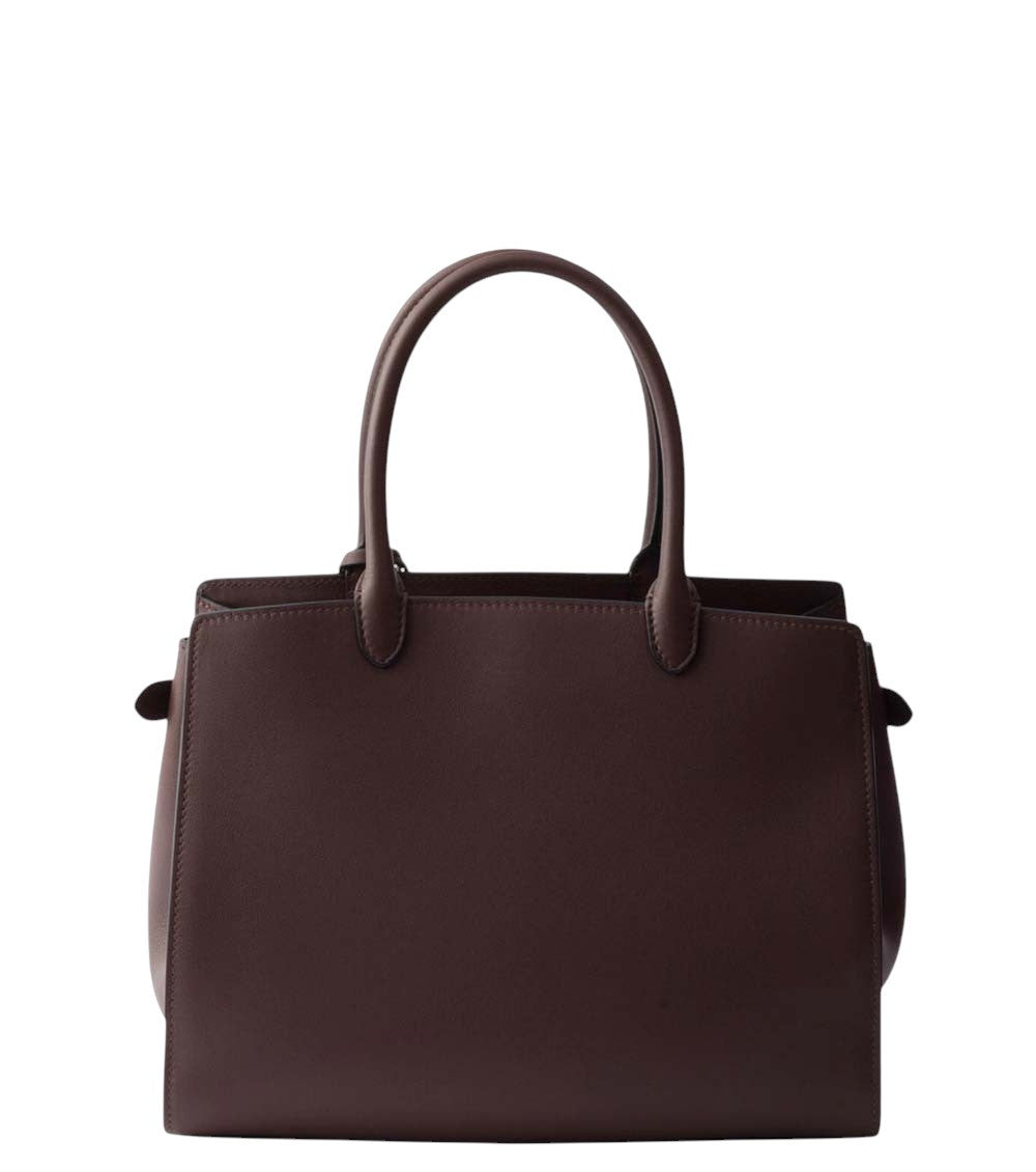 Brown Logo Large Satchel 3