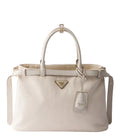Ivory Logo Medium Tote 1