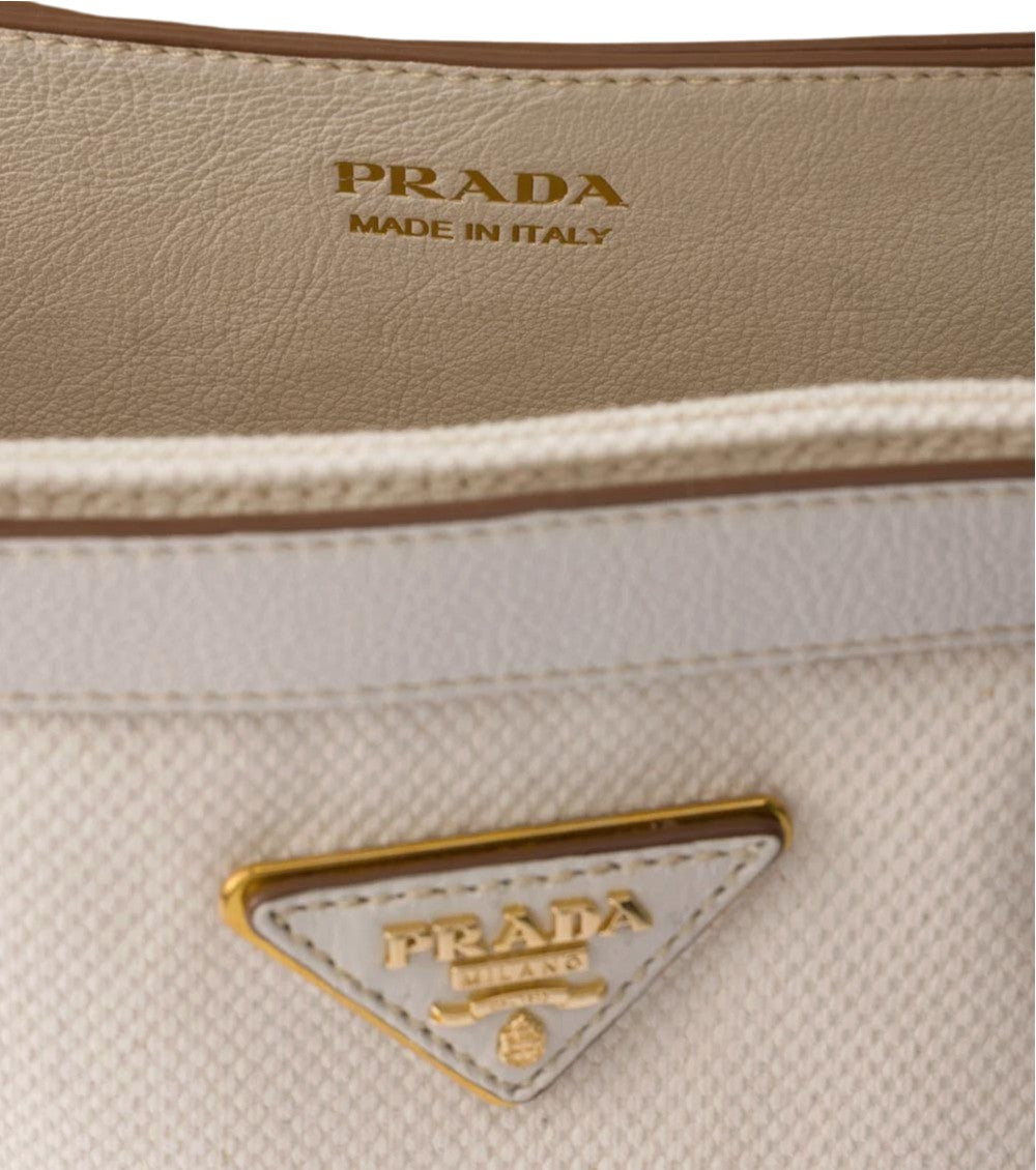 Ivory Logo Medium Tote 4