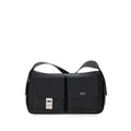 Black Utility Large Messenger Bag 1