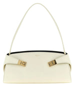 White Hug East-West Large Shoulder Bag 1