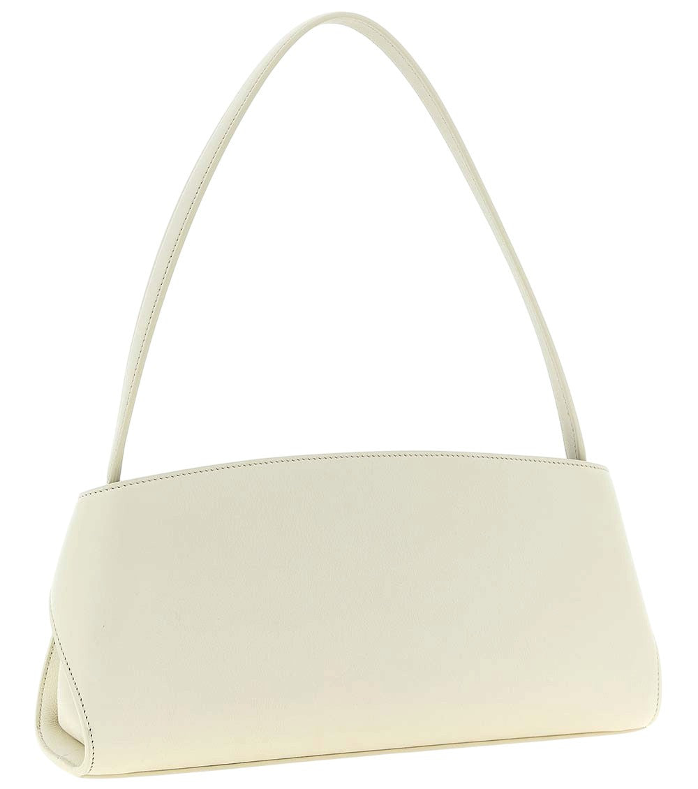 White Hug East-West Large Shoulder Bag 2