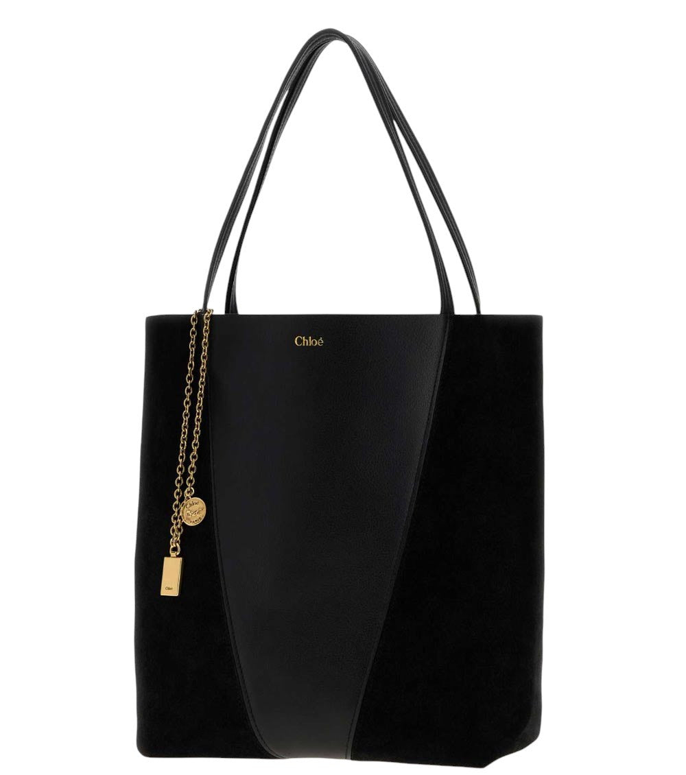 Black Spin Medium Tote 2