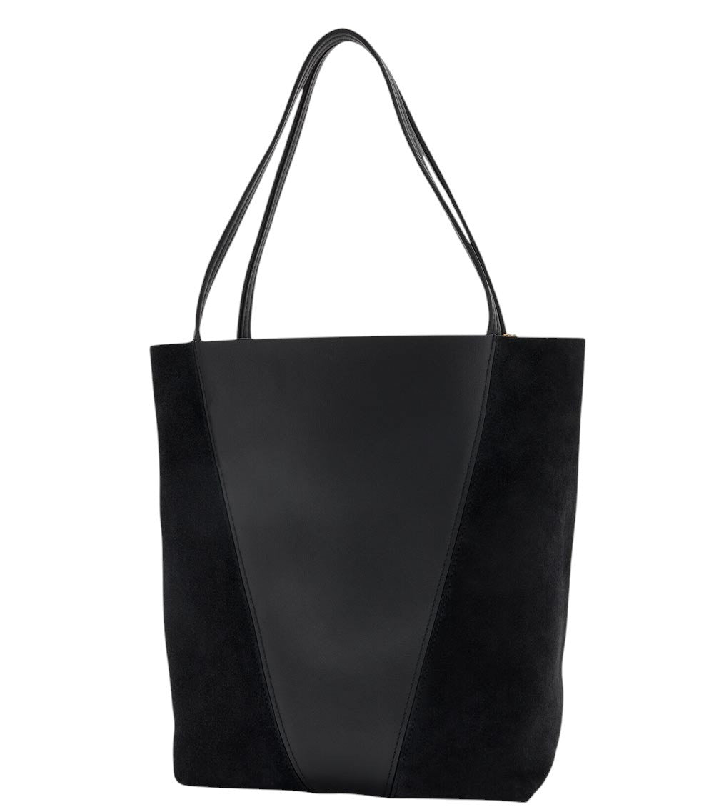 Black Spin Medium Tote 3