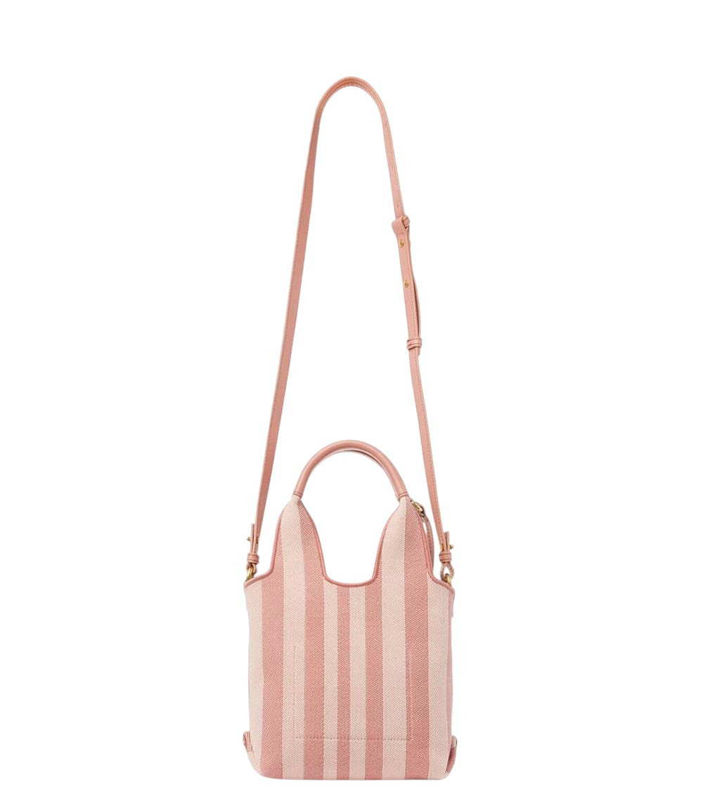 Multicolor Stripy Mini Tote 3