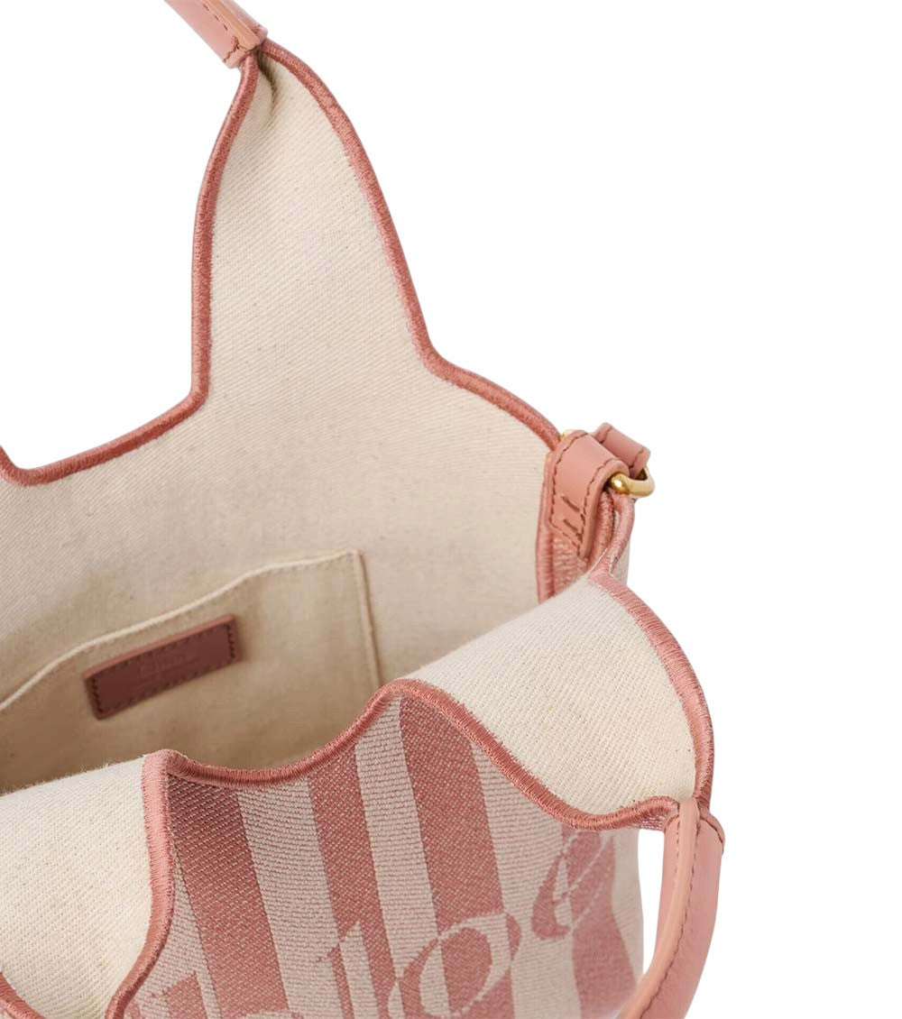 Multicolor Stripy Mini Tote 4