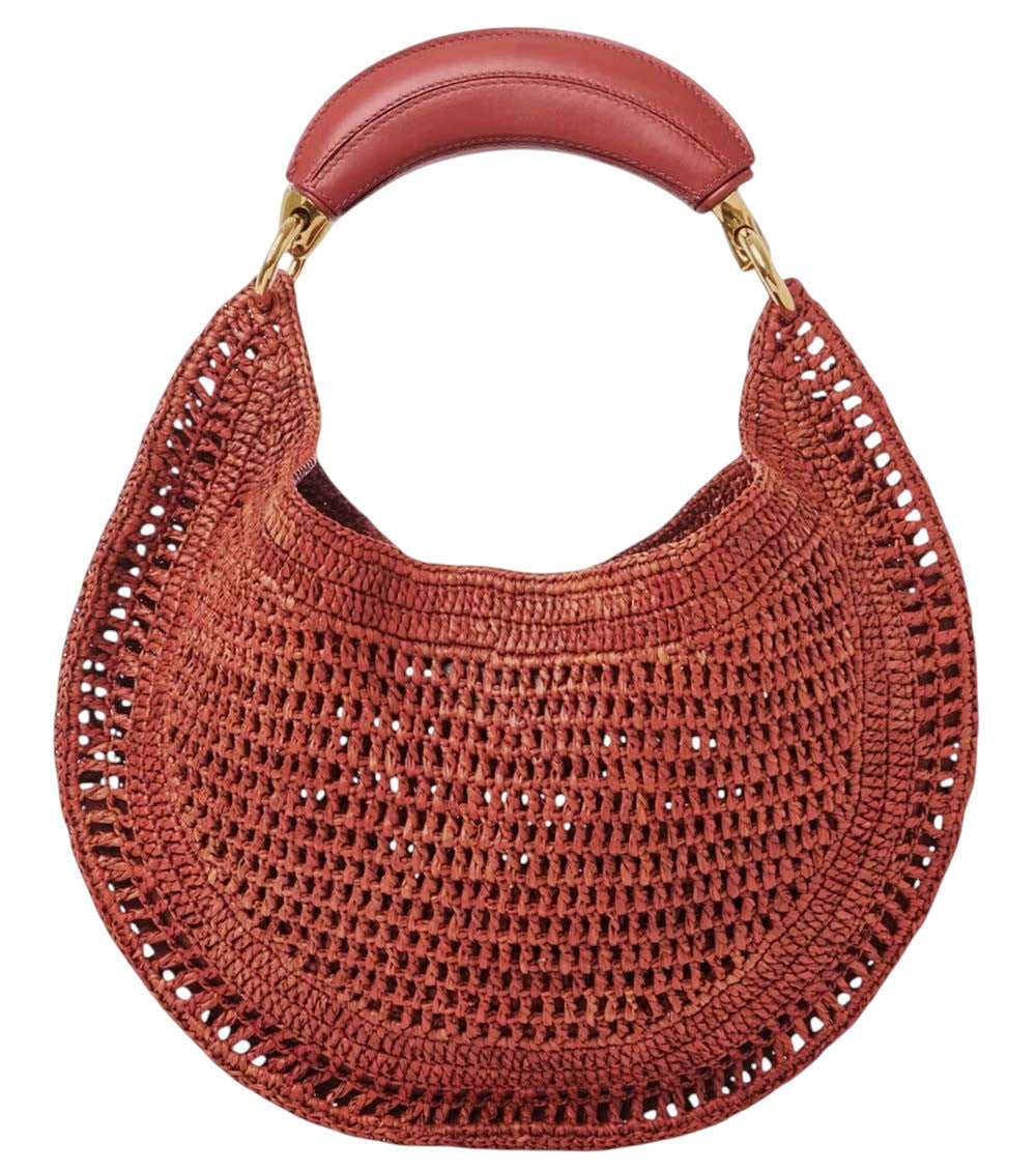 Ginger Red Summer Banana Large Hobo 3