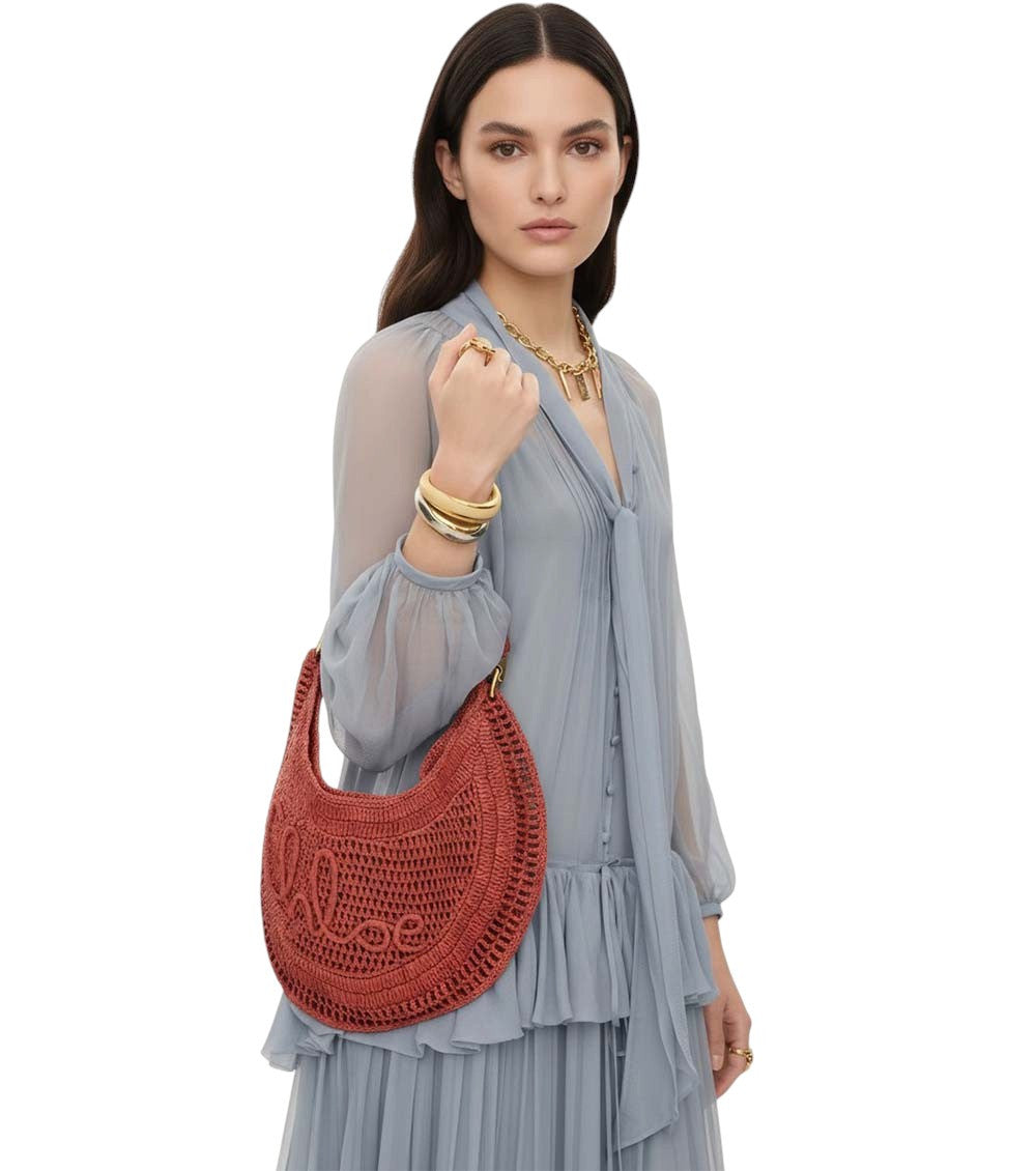 Ginger Red Summer Banana Large Hobo 5