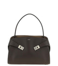 Brown Hug Soft Medium Shoulder Bag 1