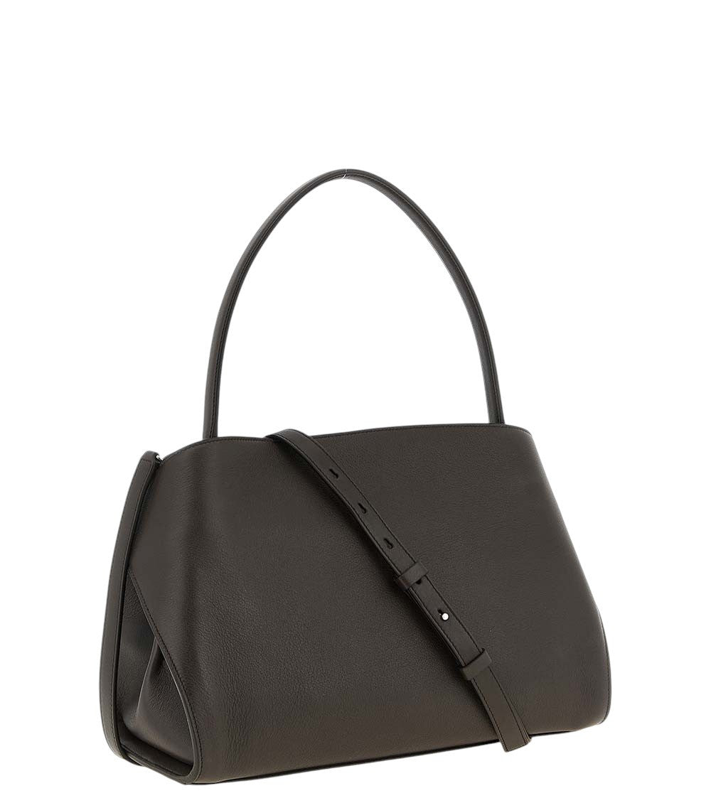 Brown Hug Soft Medium Shoulder Bag 2