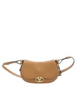 Brown Ohval small shoulder bag  1
