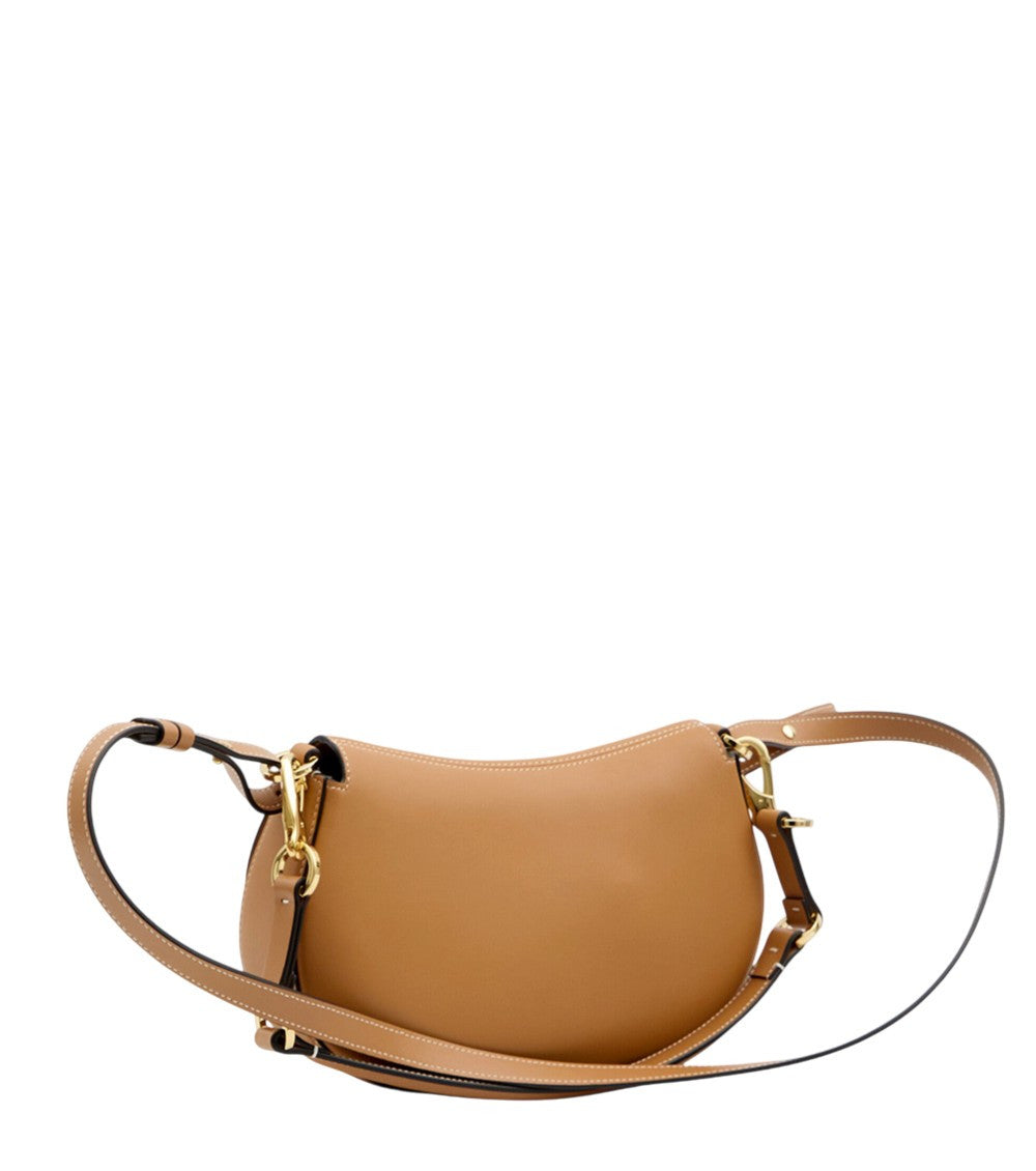 Brown Ohval small shoulder bag  2