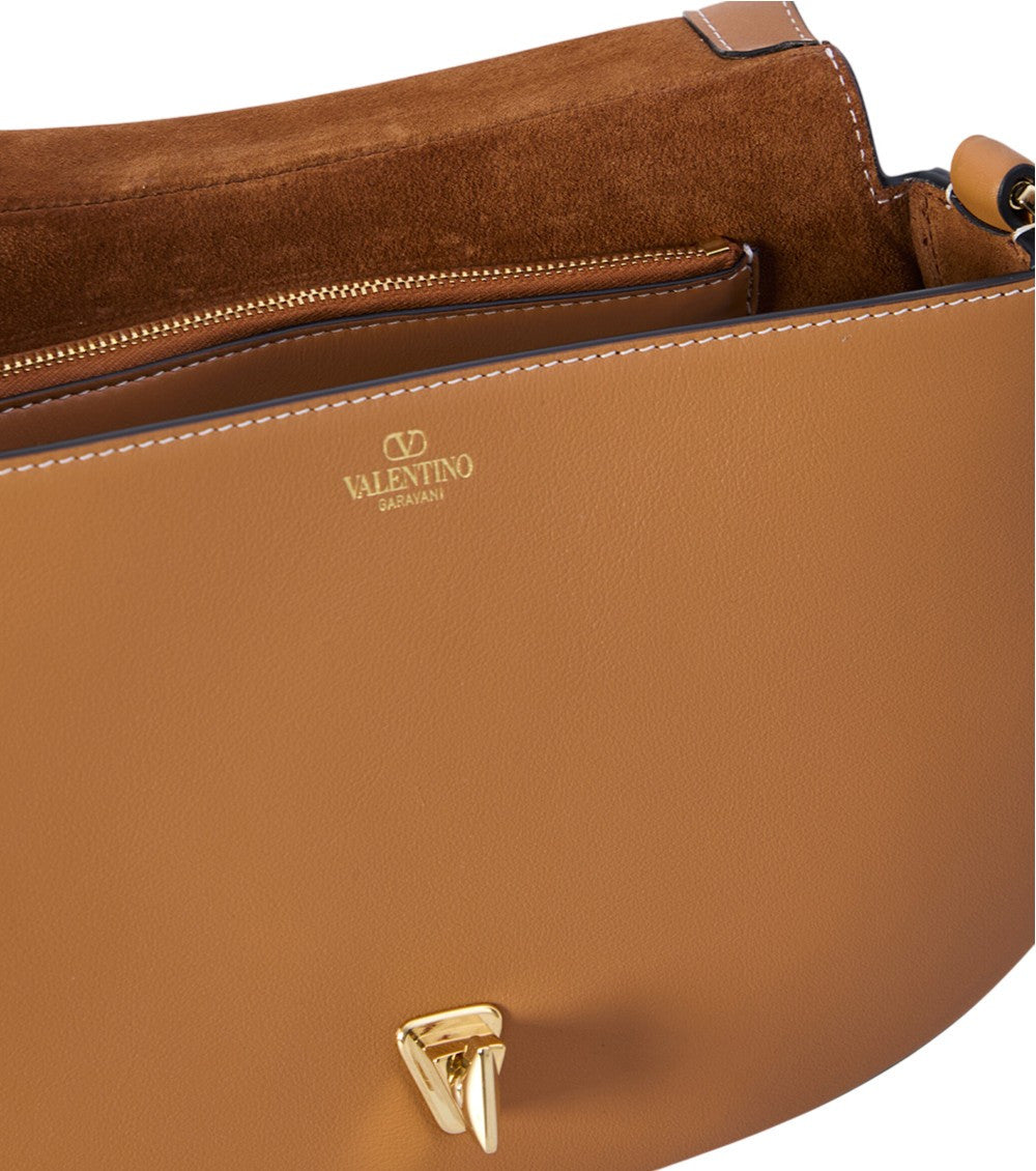 Brown Ohval small shoulder bag  3