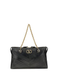 Black Panthea Large Shoulder Bag 1