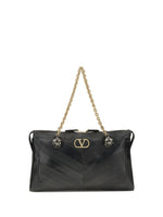 Black Panthea Large Shoulder Bag 1