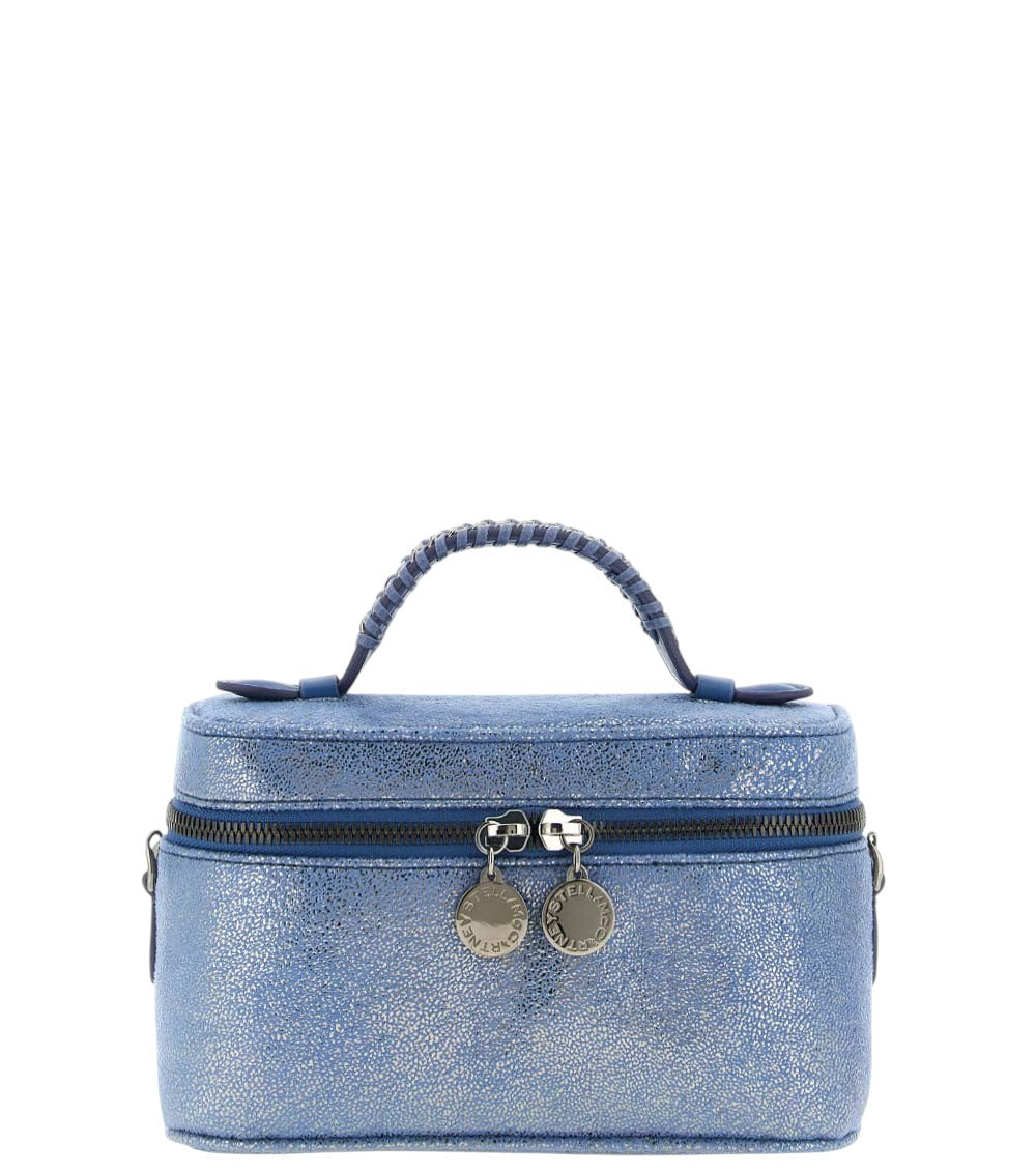 Blue Falabella Vanity Mini Crossbody Bag 1