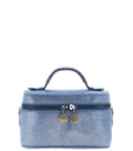 Blue Falabella Vanity Mini Crossbody Bag 1