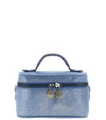 Blue Falabella Vanity Mini Crossbody Bag 1