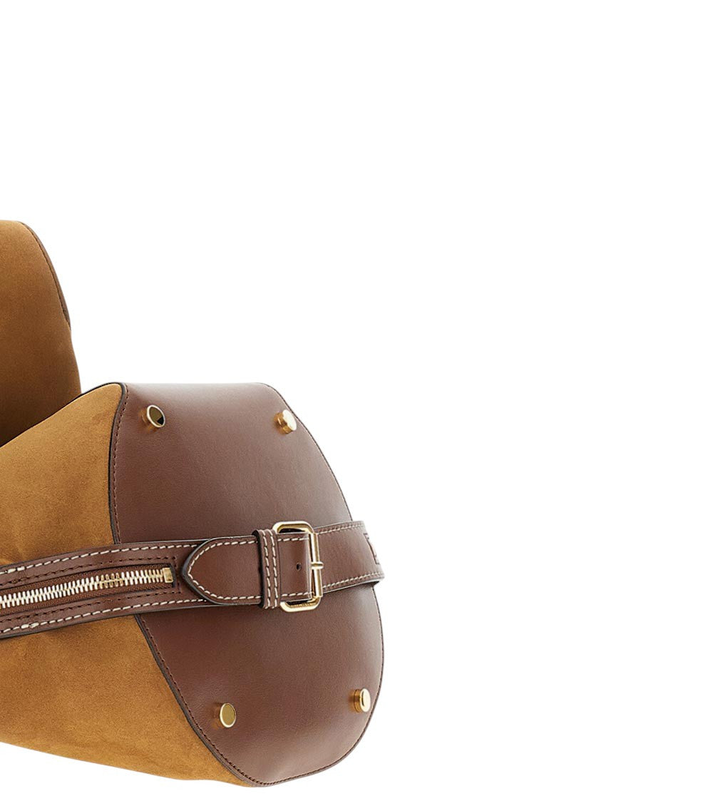 Brown Appaloosa Small Bucket Bag 5