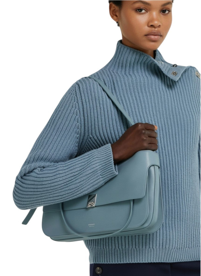 Blue Cara Small Shoulder Bag 5