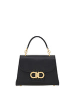 Black Double Gancini XS Satchel 1
