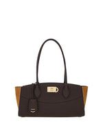 Dark Brown Studio Soft Medium Shoulder Bag 1