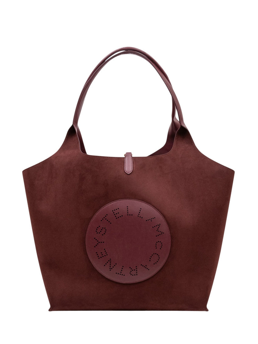 Burgundy Logo Reversible Large Tote 1