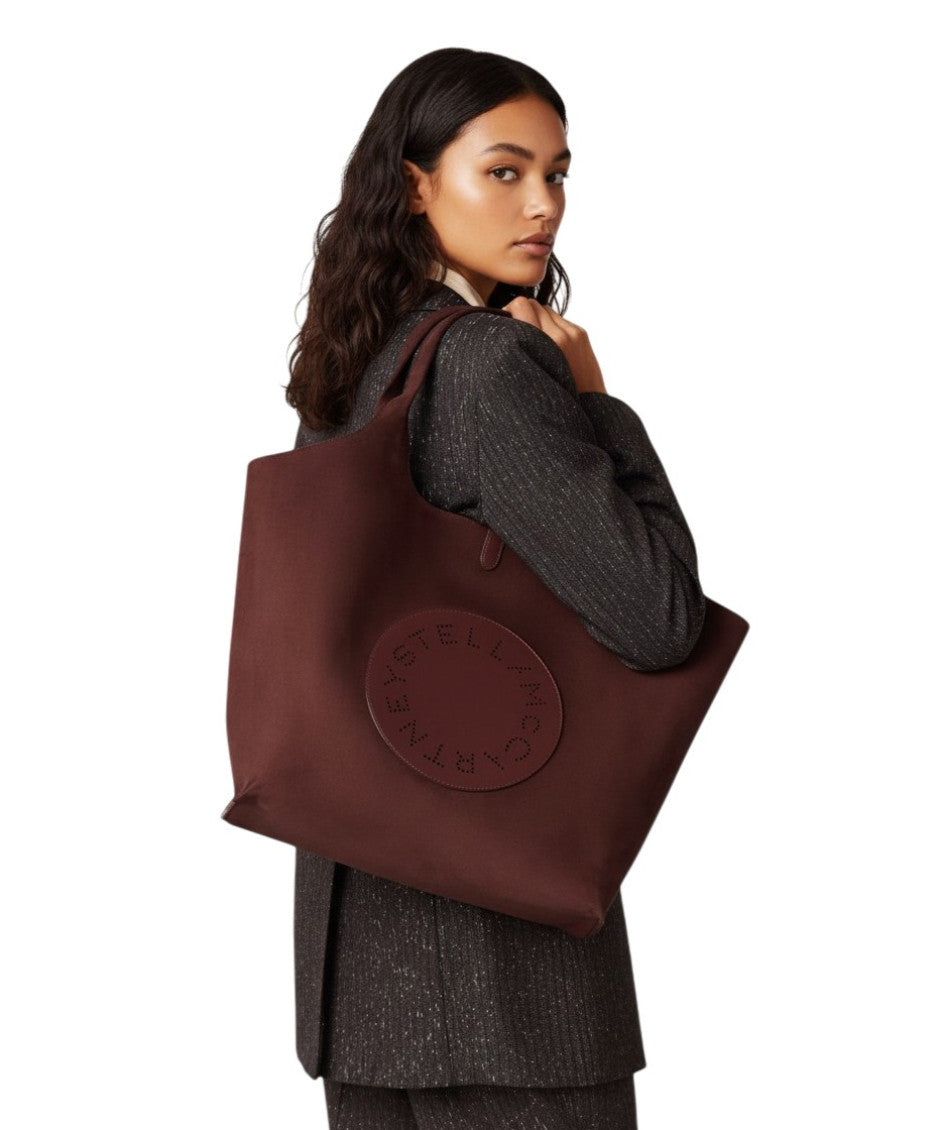 Burgundy Logo Reversible Large Tote 6