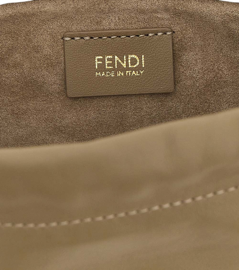 Beige Baguette Soft Piccola Small Shoulder Bag 3