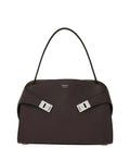 Dark Brown Hug Soft Medium Shoulder Bag 1