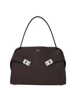 Dark Brown Hug Soft Medium Shoulder Bag 1