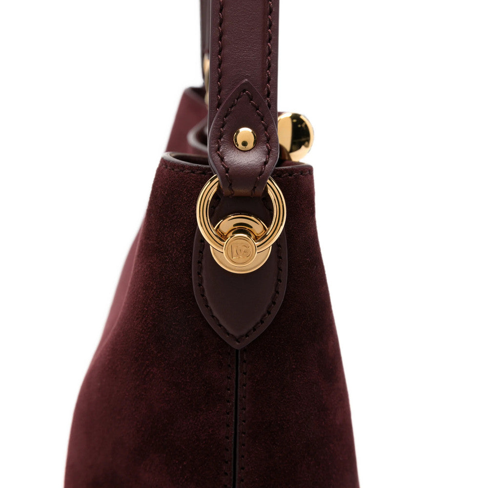 Red Vittoria Medium Satchel 3