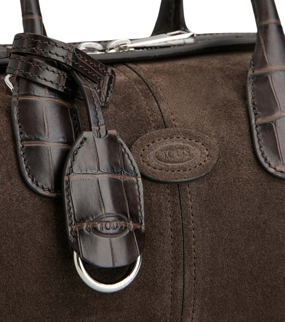 Dark Brown Di Mini Duffle Bag 5