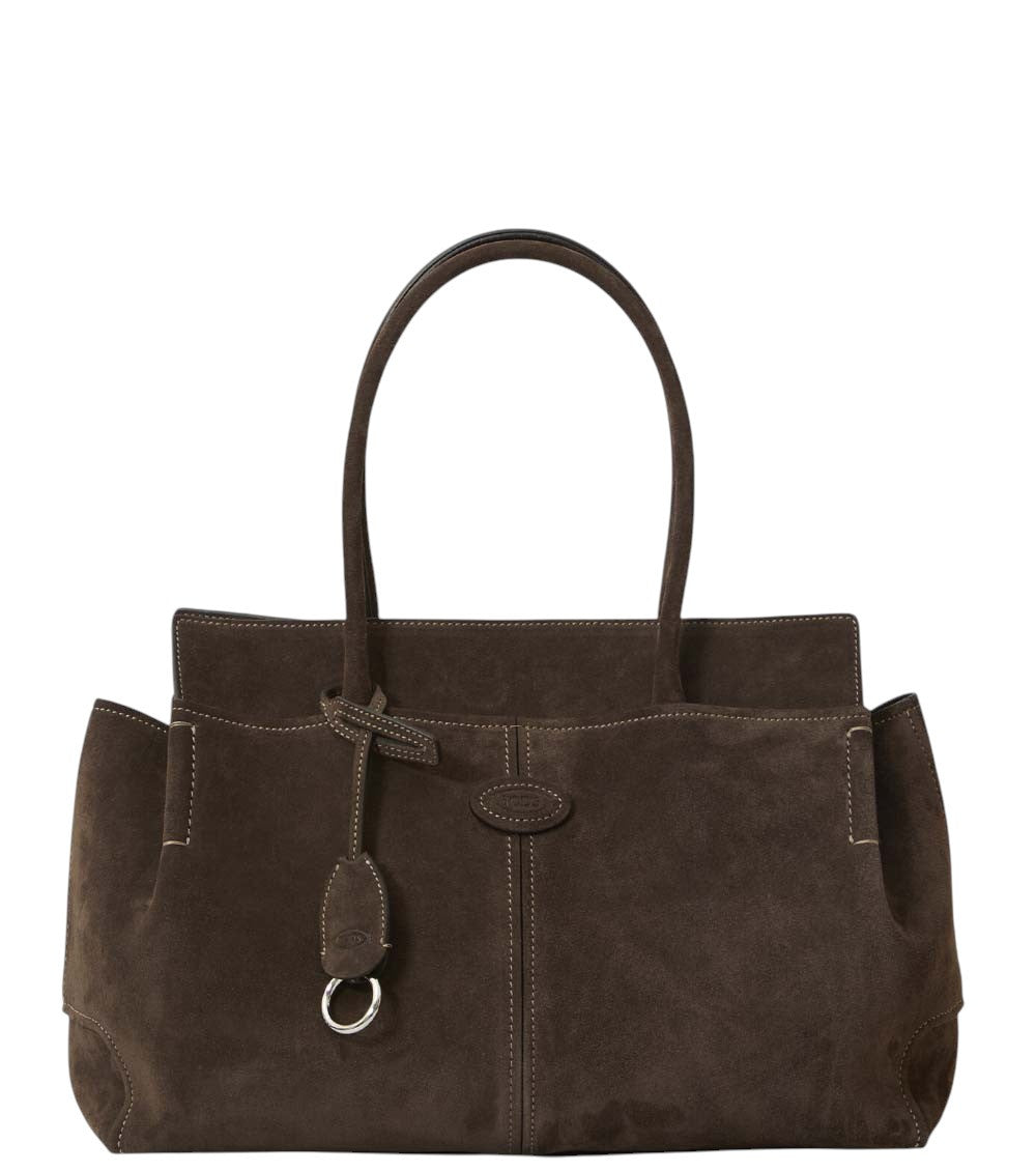 Brown Logo Medium Tote 1