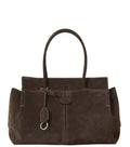 Brown Logo Medium Tote 1