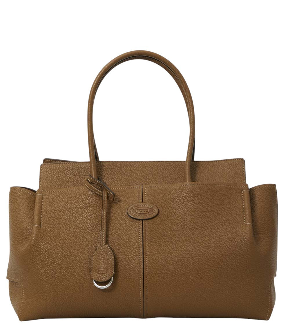 Brown Logo Medium Tote 1