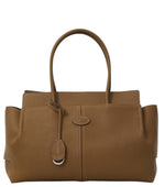 Brown Logo Medium Tote 1